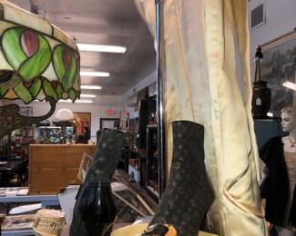 Louis Vuitton booties with box 📦 