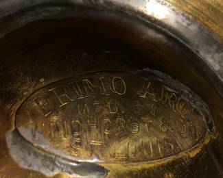 Pair of Primo Arc lamps by Windhorst & Co. St. Louis 