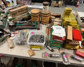 Ammo Hand loading equipment. 