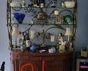 Metal Glass China Cabinet