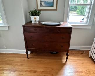 3 drawer antique dresser 