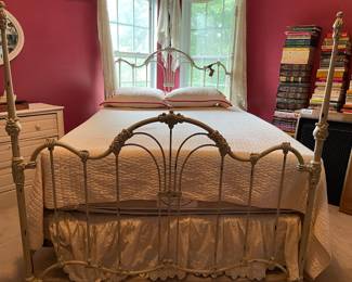 Antique wrought Iron bed