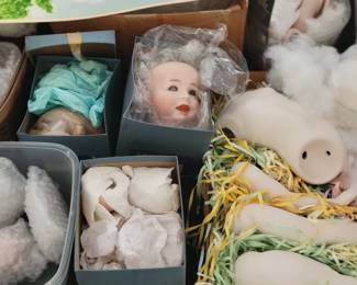Doll parts and accessories