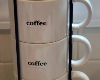 Coffee Break stacking mugs