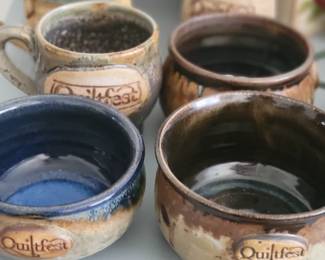 Salt glazed pottery