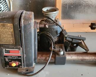 Sears wood lathe