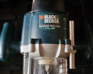 Black and Decker router