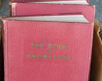 1945 set of The Book of Knowledge