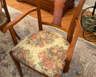 1 of 2 Dining Arm Chairs