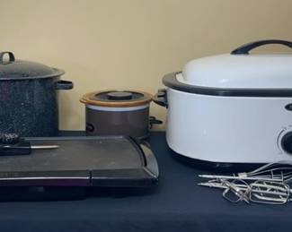 Collection Of Small Kitchen Appliances