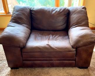 Microsude Brown Chair