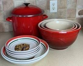 LE CREUSET Collection With Pasta Set