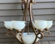 8 Light Hanging Fixture