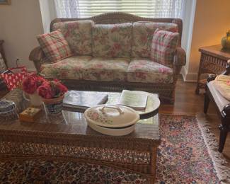 Wicker furniture by Bassett 