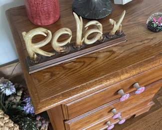 Beautiful oak nightstand