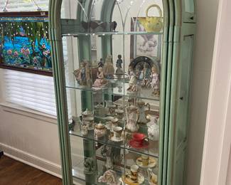 Beautiful green display case