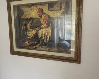 Americana framed art