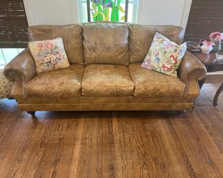 Leather Ferguson Copeland sofa