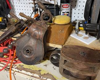 vintage pulleys 