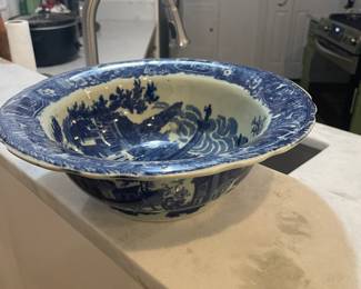 Vintage Flow blue bowl 