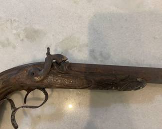 Vintage Flint lock gun