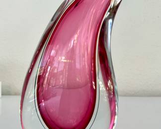 Murano teardrop vase - $100 - 10.5