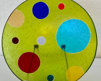 SOLD Artisan plate by Studio K 1992 - 