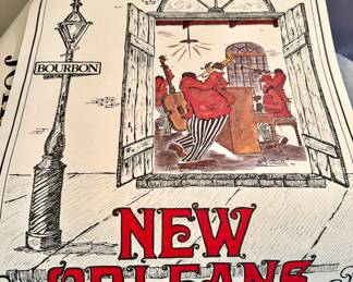 Lots of vintage posters! 