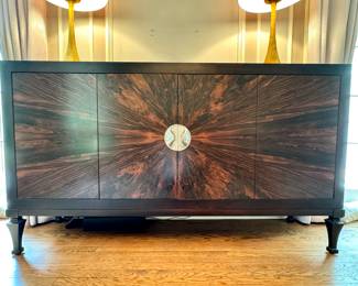 SOLD-STUNNING Sidebaord/Buffet with modern detail by Century - 74x20x42.25