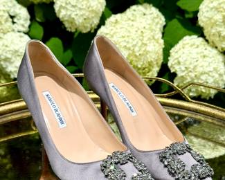 Manolo Blahnik - size 38 - (similar sells for $1195+) - yours for $400