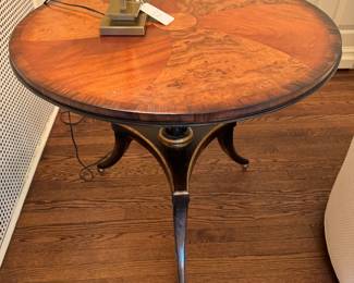 SOLD Elegant Hope Center Table by Woodbridge - seen online for $1463, 32x29
