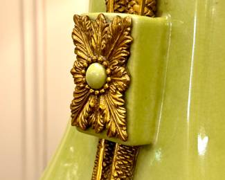  ORNATE, TIMELESS, John Richard Lamp, fit for royalty! $1200 21” x 14” x 34” Beautiful details!