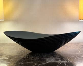 SOLD -Global View Home Accent bowl called "The Big Sexy Bowl" 24x7x6.5