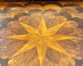 SOLD Wooden serving tray by Theodore Alexander (similar sells for $996) - yours for 32x18.5x6