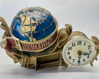 Vintage Schlitz Advertising Clock