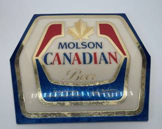 Vintage Advertising Molson Canadian Sign