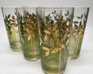Set of (6) Culver Mid Century Highball Glasses
