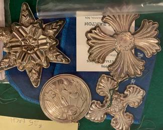 Sterling Silver Ornaments