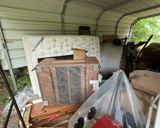 Sleeper chair and almost new bed