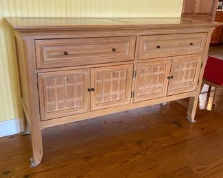 THOMASVILLE American Revival Sideboard with Granite Inset Tops