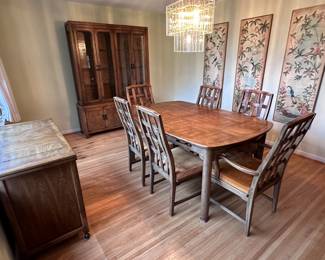 MCM Dining Table & 6 Chairs