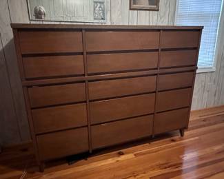 MCM Stanley Chest of Drawers with laminate top and 15 drawers.  