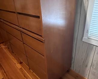 MCM Stanley Chest of Drawers with laminate top and 15 drawers.  