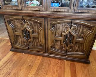 Mid century China Cabinet - Hutch - Buffet 