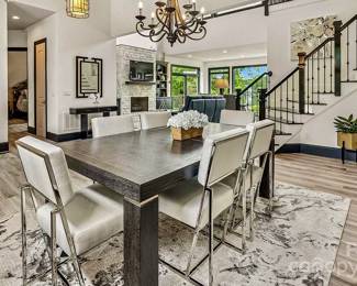 Bernhardt dining table (80” by 44”) & 6 chairs