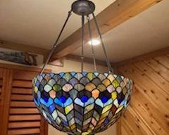Stain Glass Chandelier