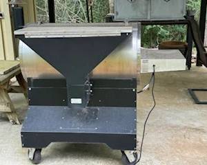 Backside of Recteq Grill