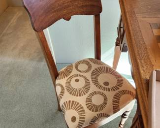 Two Vintage Chairs that go with the Game Table. 