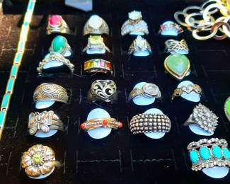 Sterling Silver Rings 