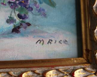 Original, clear signature